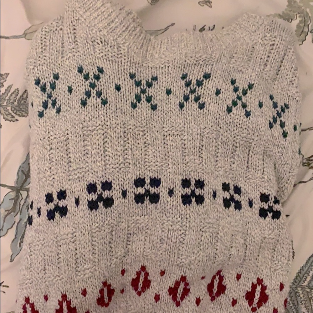 Cropped sweater